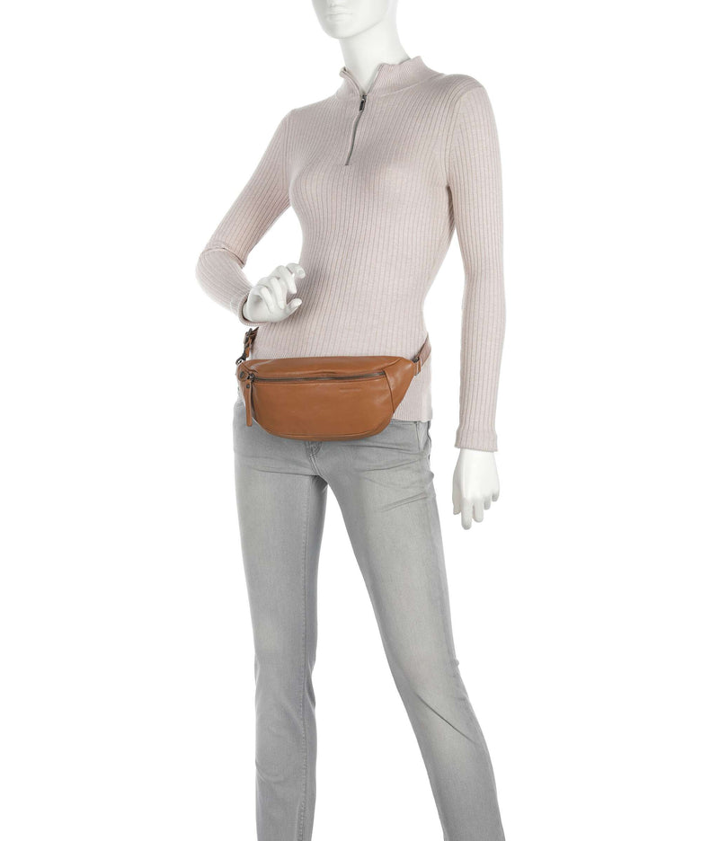 Aunts & Uncles Jamie's Orchard Bilberry Belt bag cognac