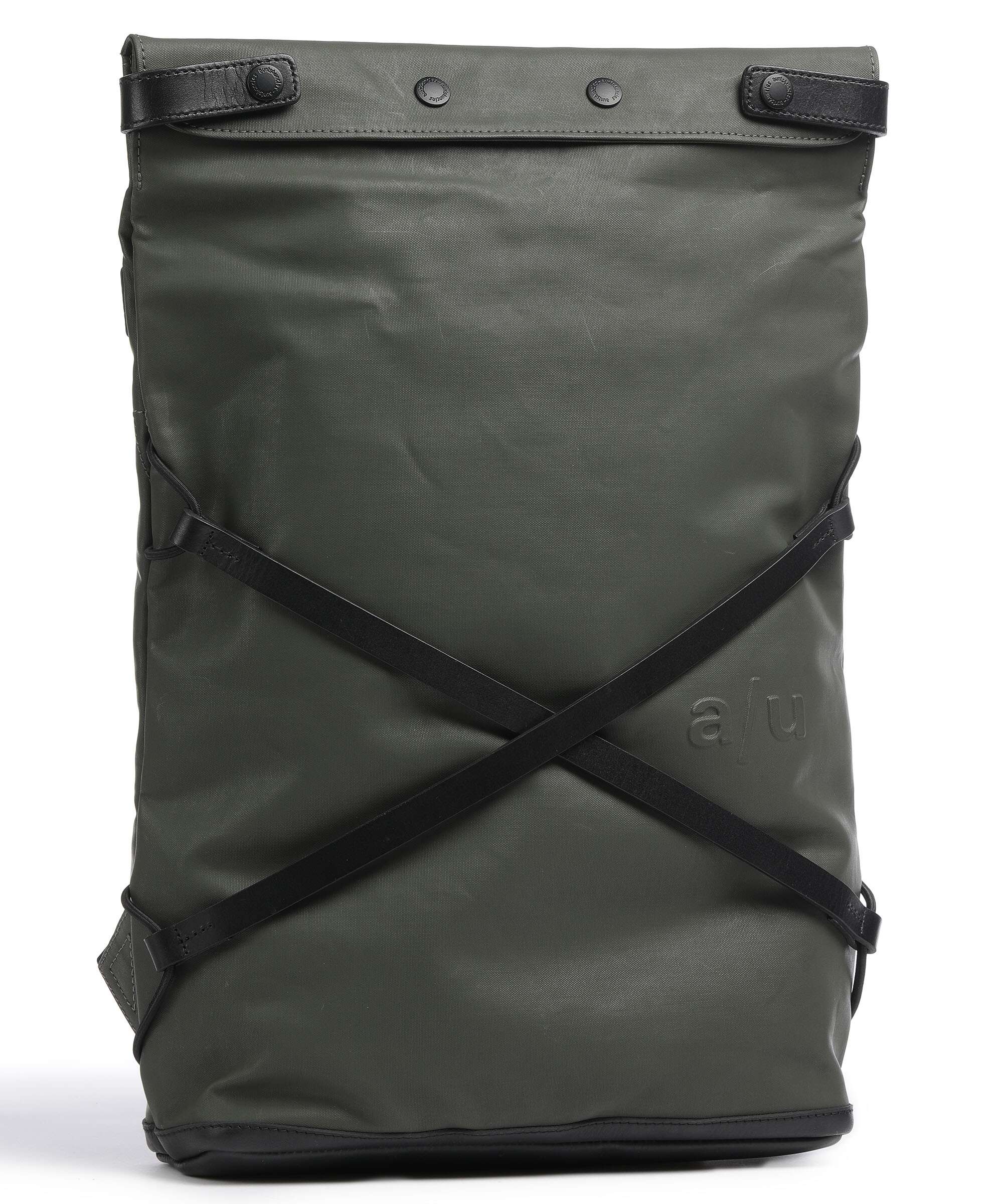 Aunts & Uncles Japan Yokohama Rolltop backpack loden