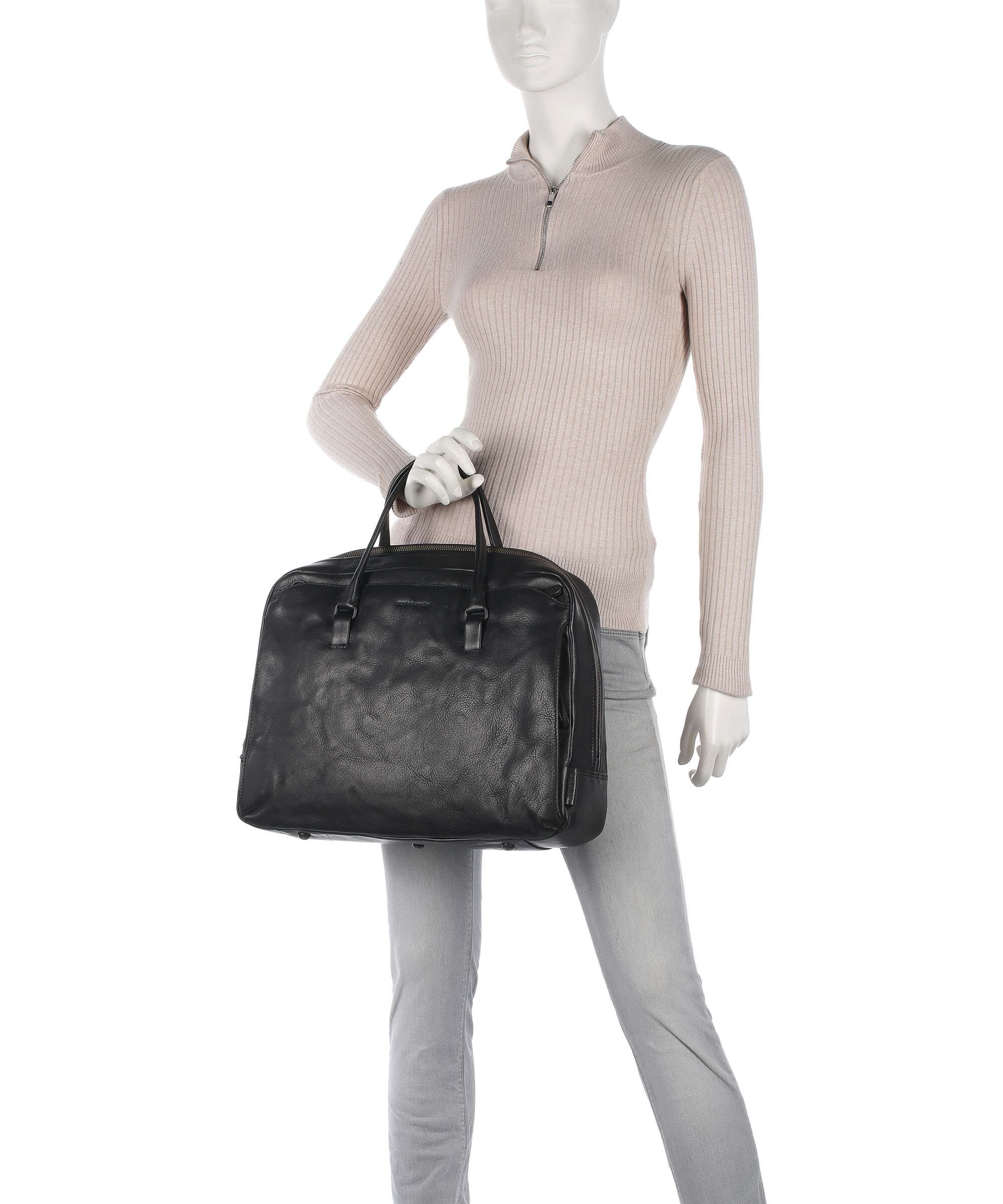 Aunts & Uncles Grandma's Luxury Club Mrs. Plum Tart Briefcase black smoke