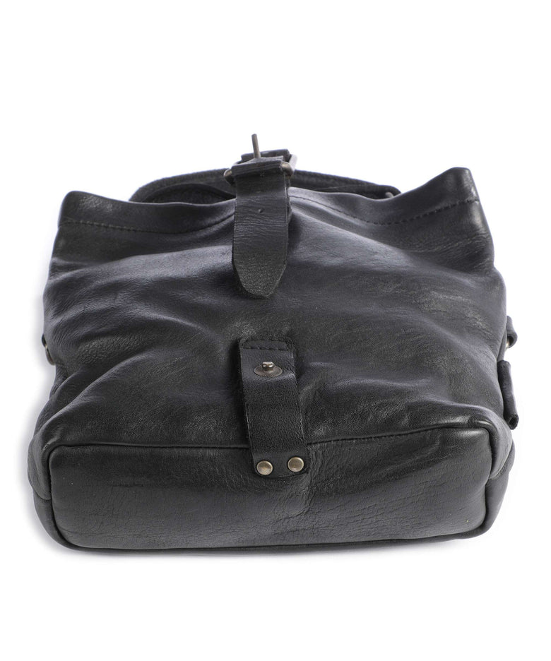 Aunts & Uncles Barbershop Stubble Crossbody bag charcoal black