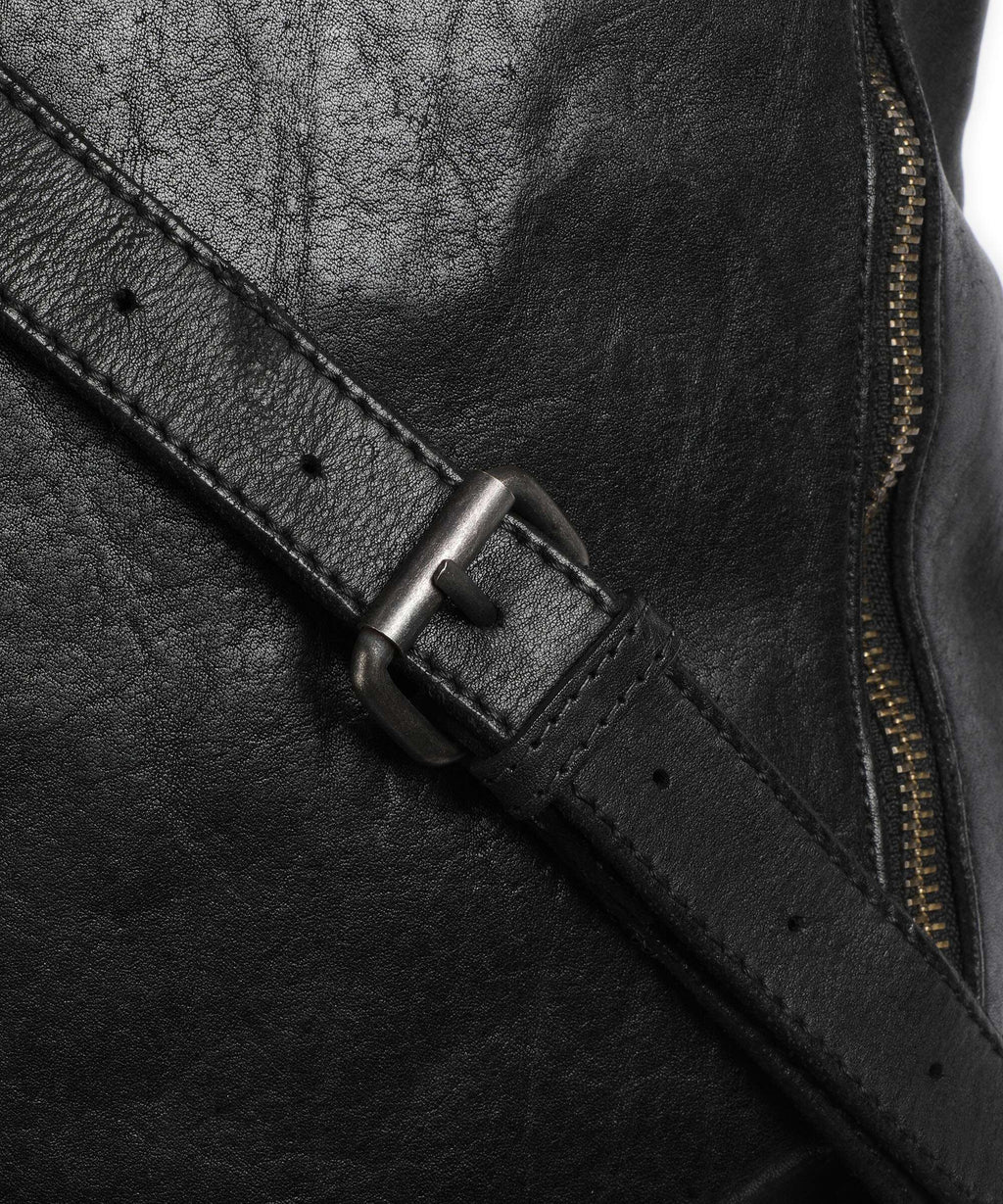 Aunts & Uncles Barbershop Sparrow Backpack charcoal black