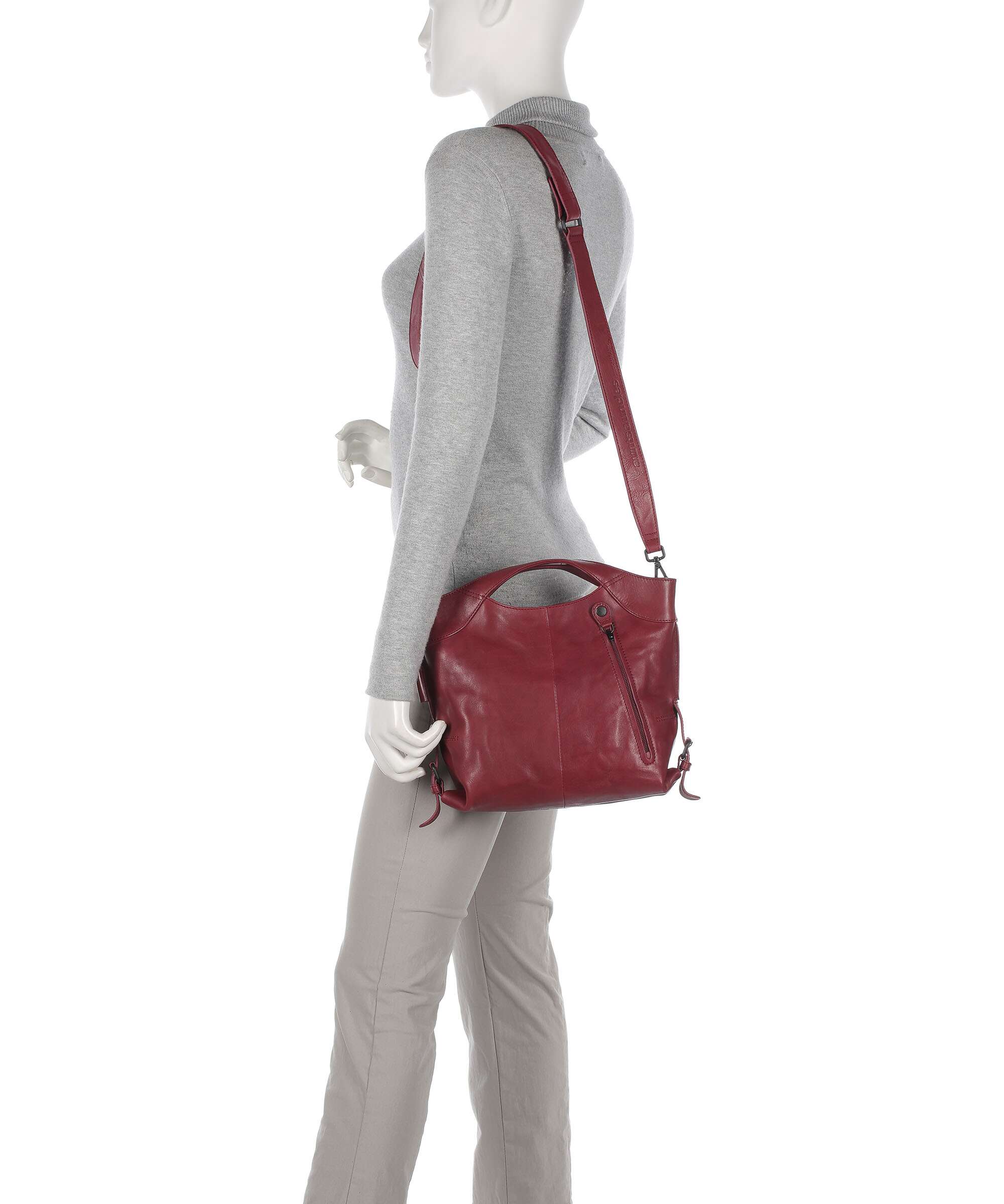 Aunts & Uncles Grandma's Luxury Club Mrs. Pop Corn Handbag bohemian red 