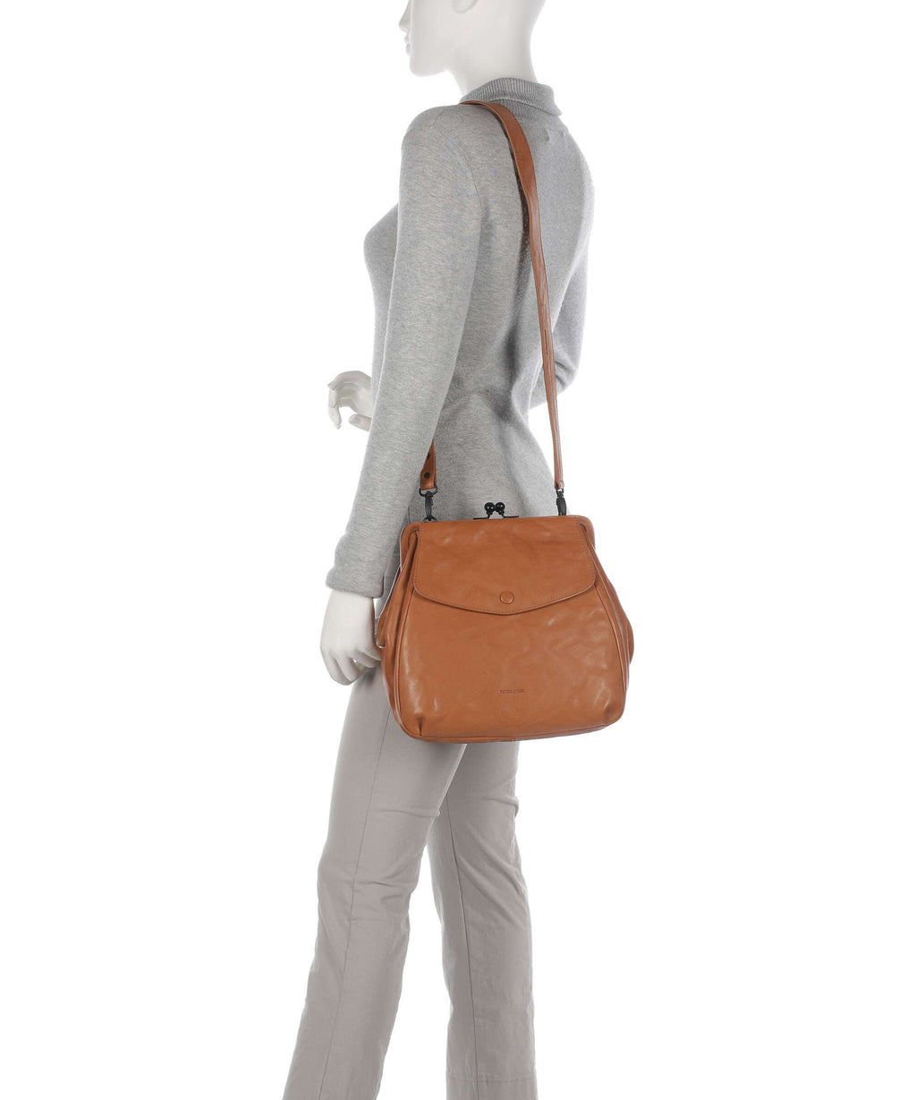 Aunts & Uncles Grandma's Luxury Club Mrs. Mousse Shoulder bag caramel