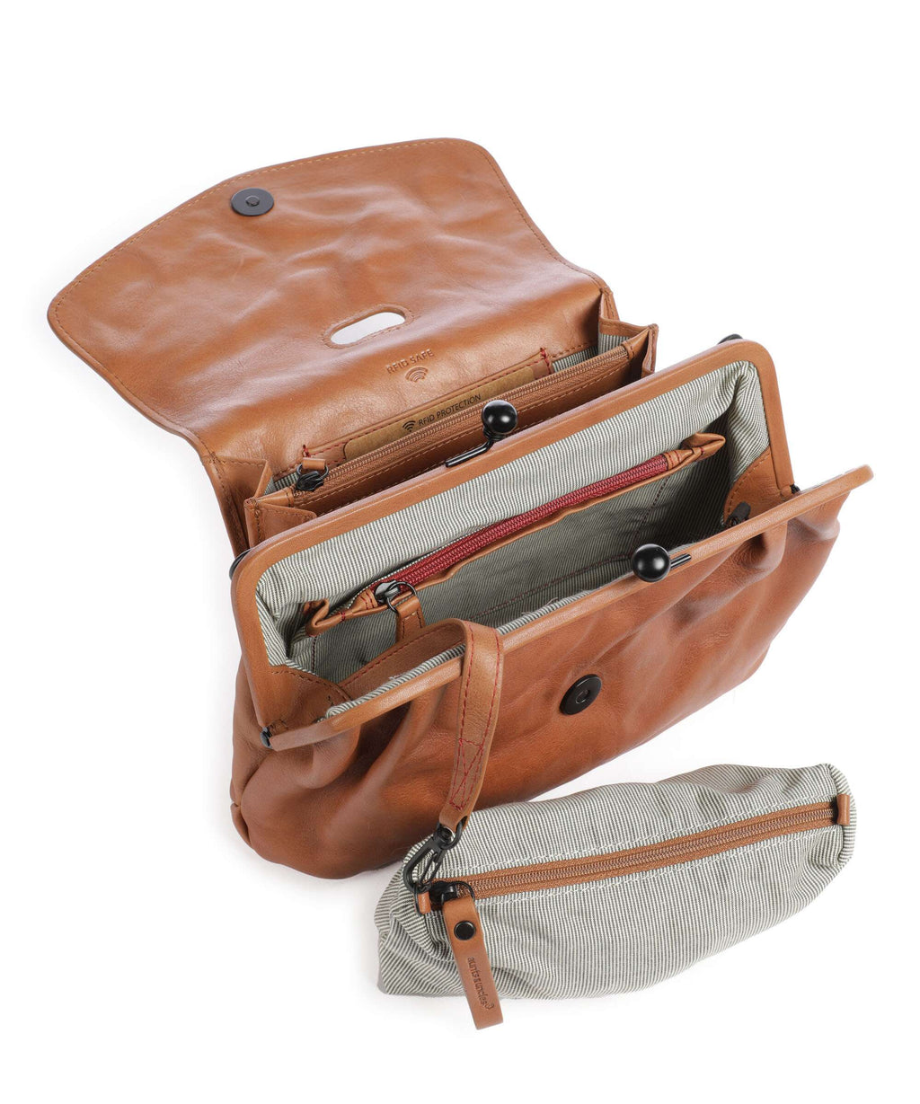 Aunts & Uncles Grandma's Luxury Club Mrs. Madeline Crossbody bag caramel