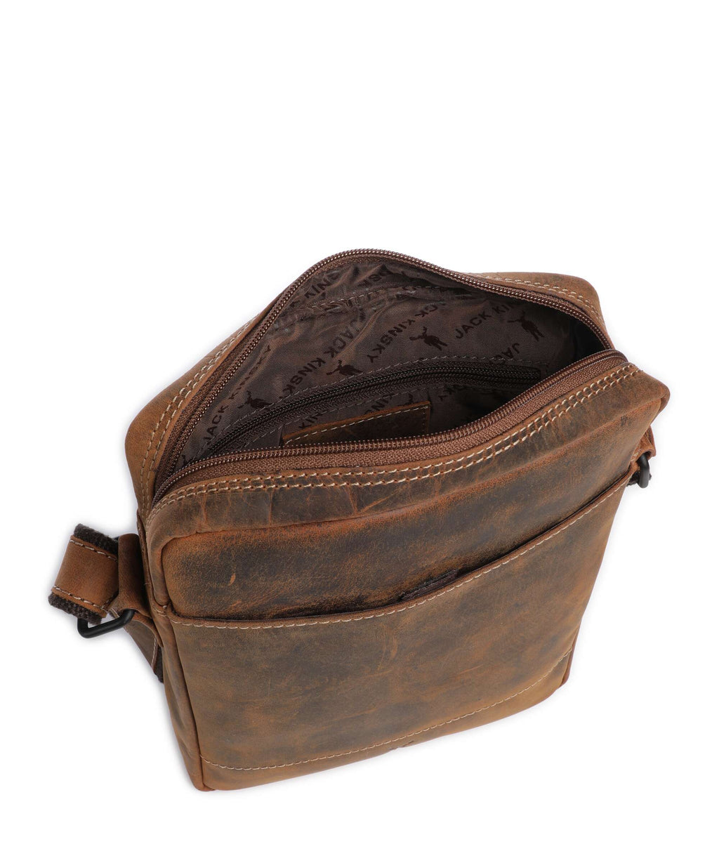 Jack Kinsky Baltimore 2 Crossbody bag cognac