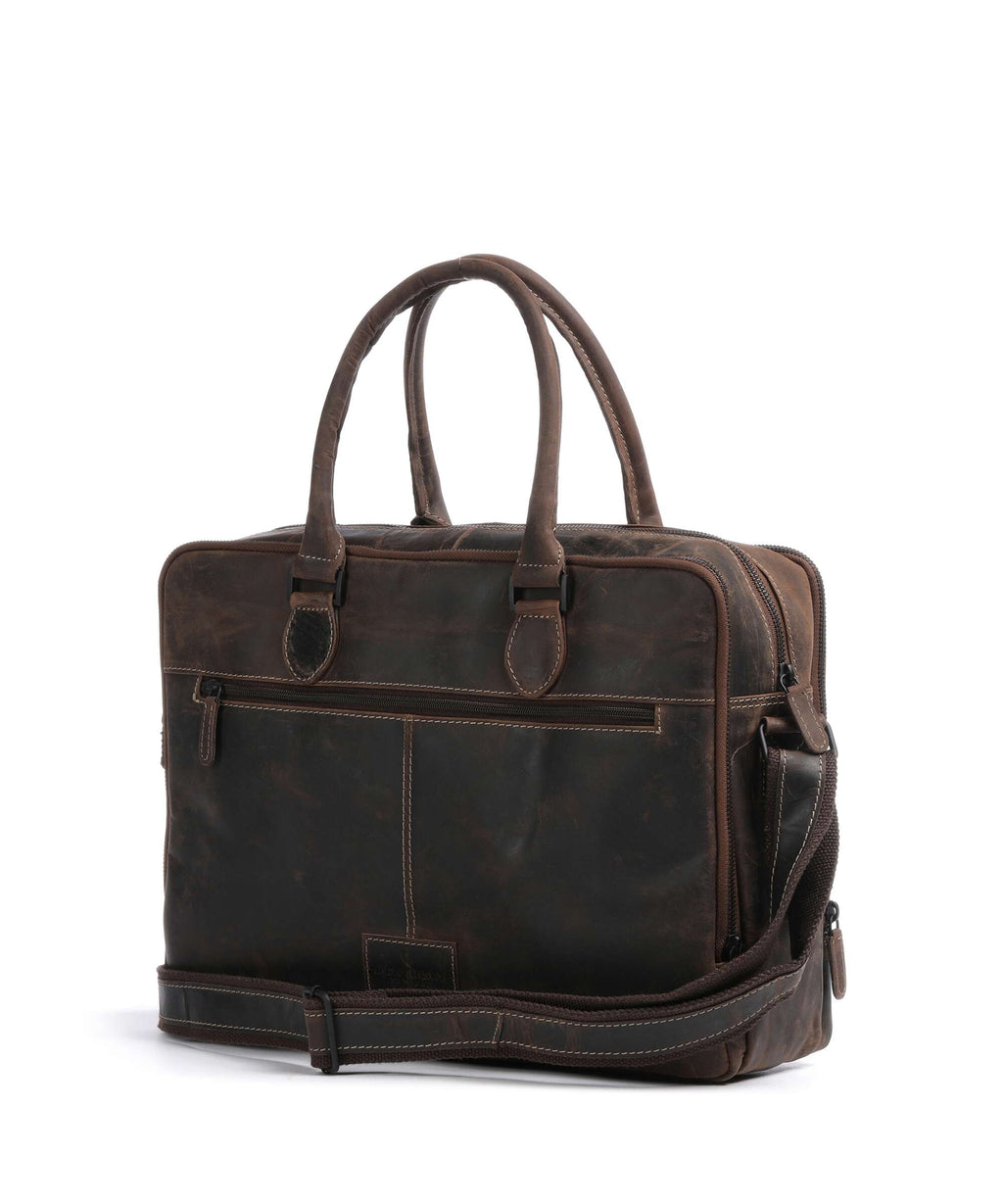 Jack Kinsky Baltimore 7 Briefcase mokka