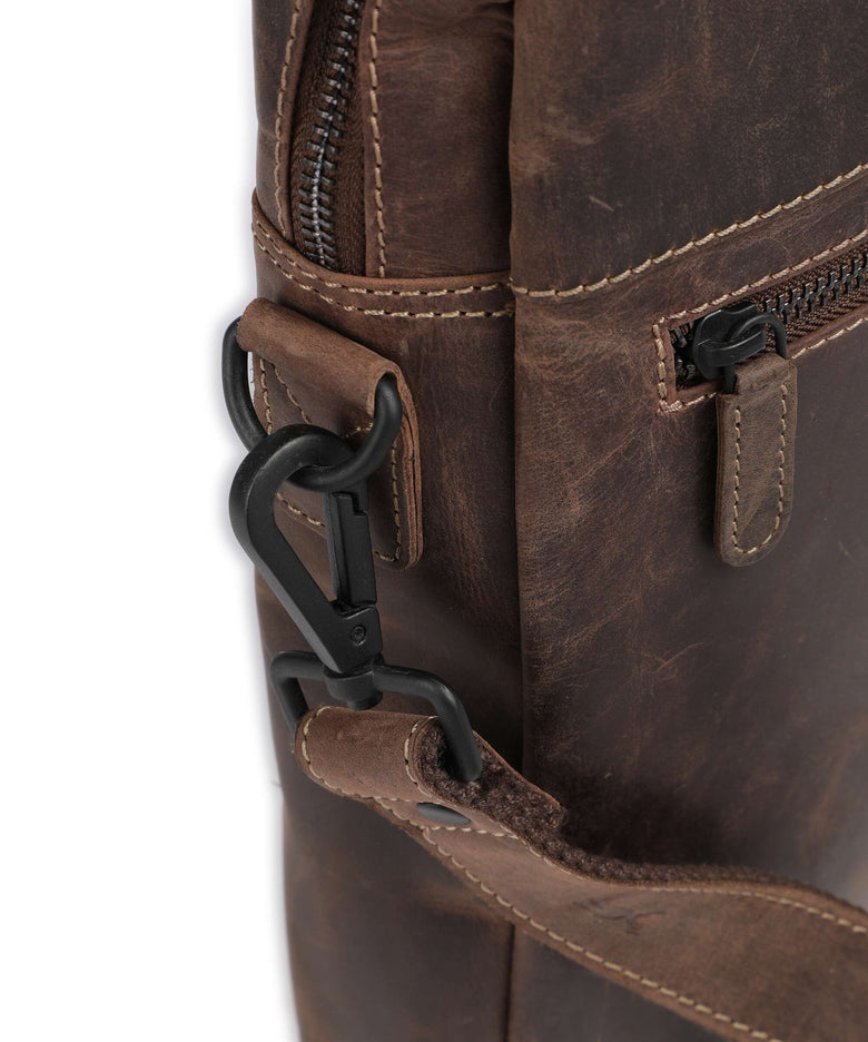 Jack Kinsky Baltimore 8 Briefcase mokka