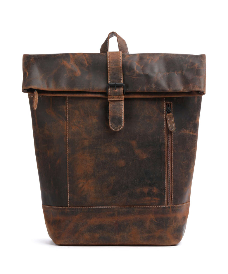 Jack Kinsky Baltimore 15 Laptop backpack cognac 