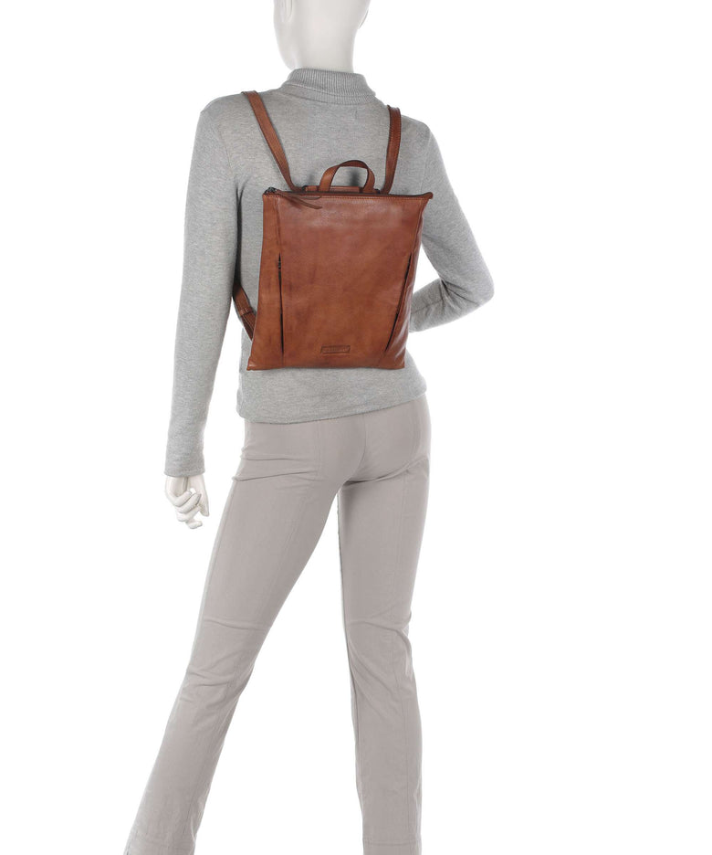 Jack Kinsky Nelson 4 Backpack cognac