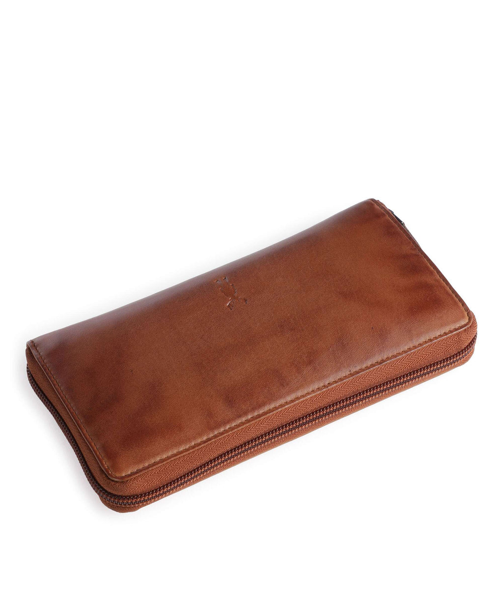 Jack Kinsky Nelson 1018 Wallet cognac