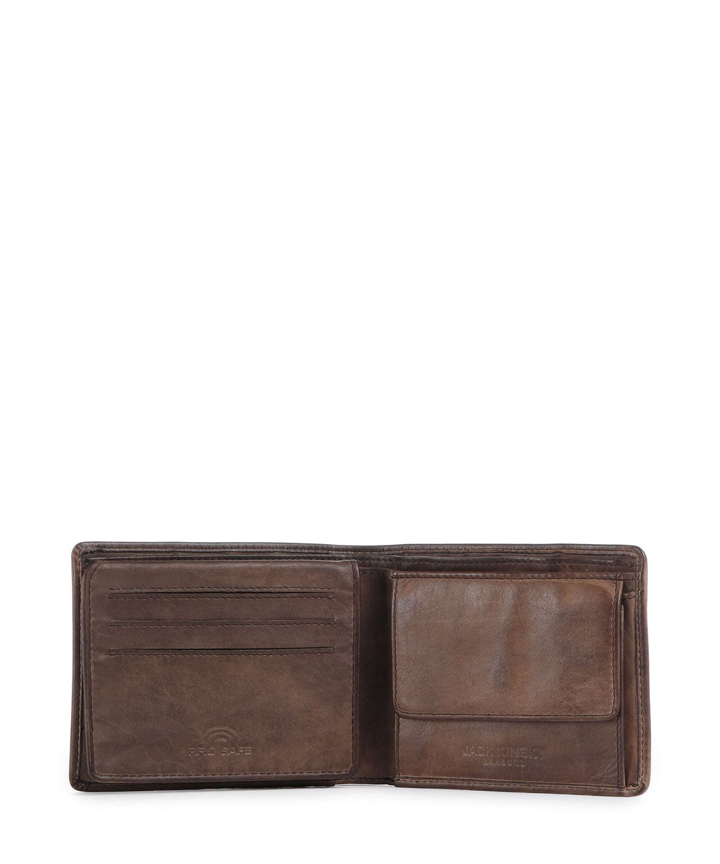 Jack Kinsky Nelson 101 Wallet mokka