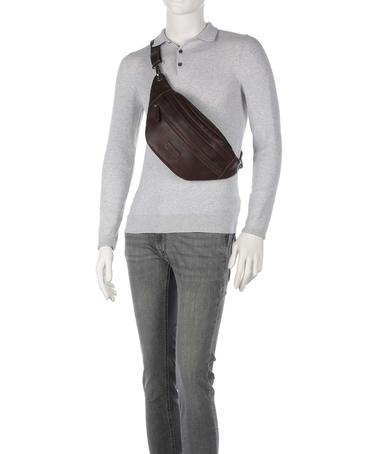 Jack Kinsky Porto 1 Belt bag mokka