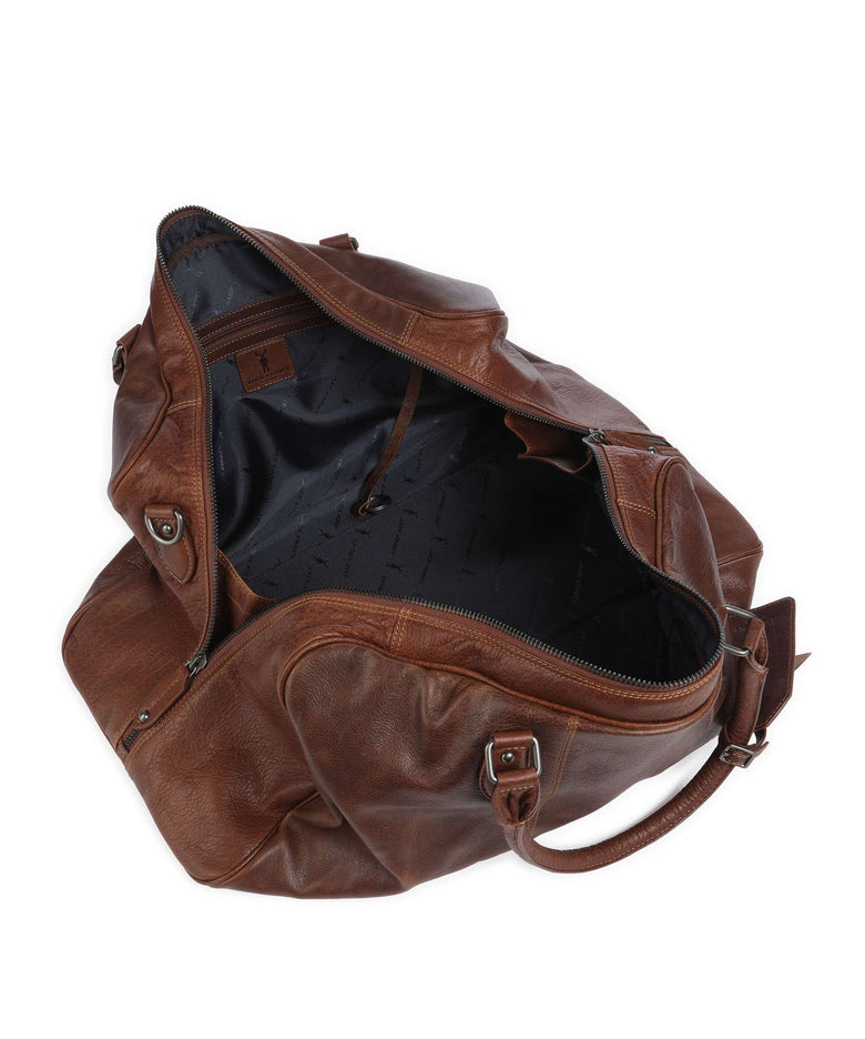 Jack Kinsky Porto 4 Weekend bag cognac