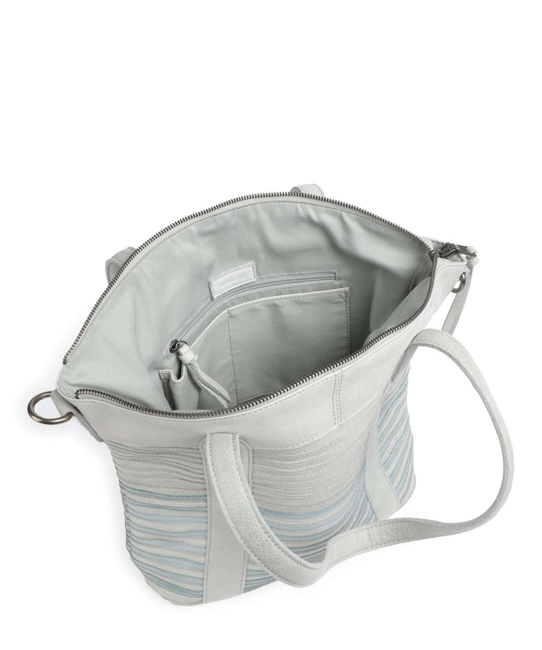 FredsBruder Good Mood Tote bag stone/blue