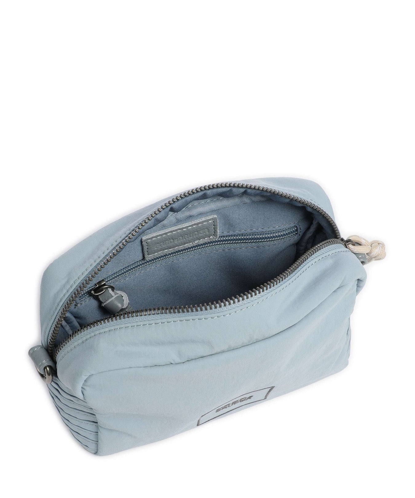 FredsBruder Friends for life Crossbody bag dusty blue