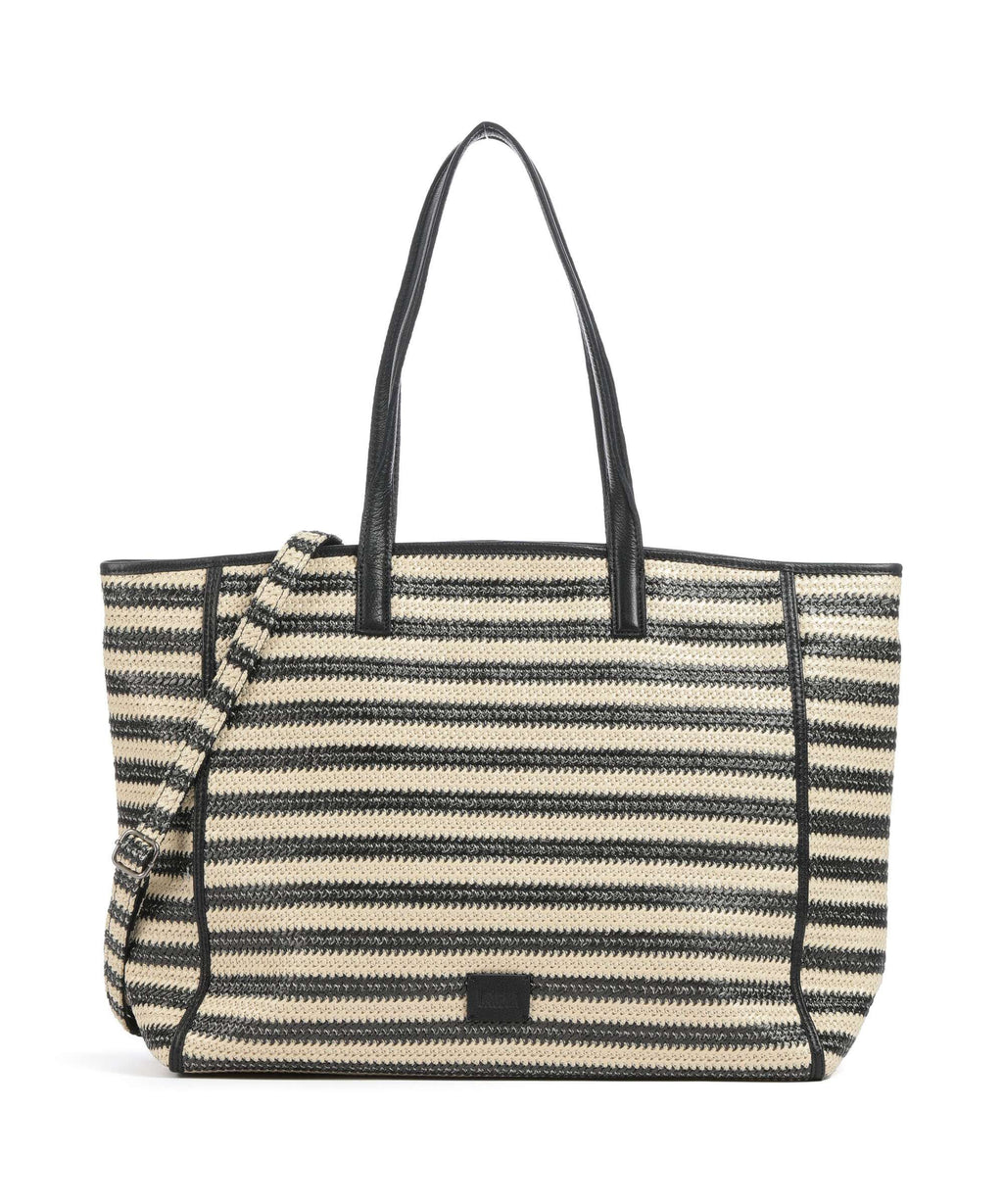 FredsBruder Sommerliebe Tote bag black stripes