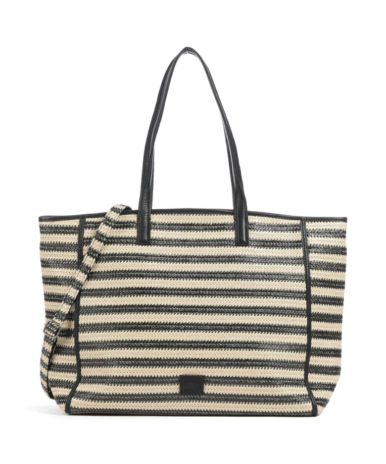 FredsBruder Sommerliebe Tote bag black stripes