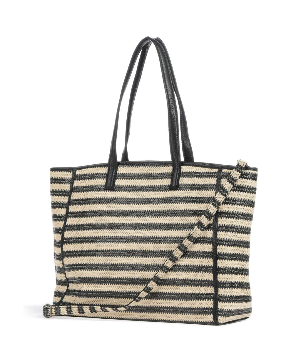 FredsBruder Sommerliebe Tote bag black stripes