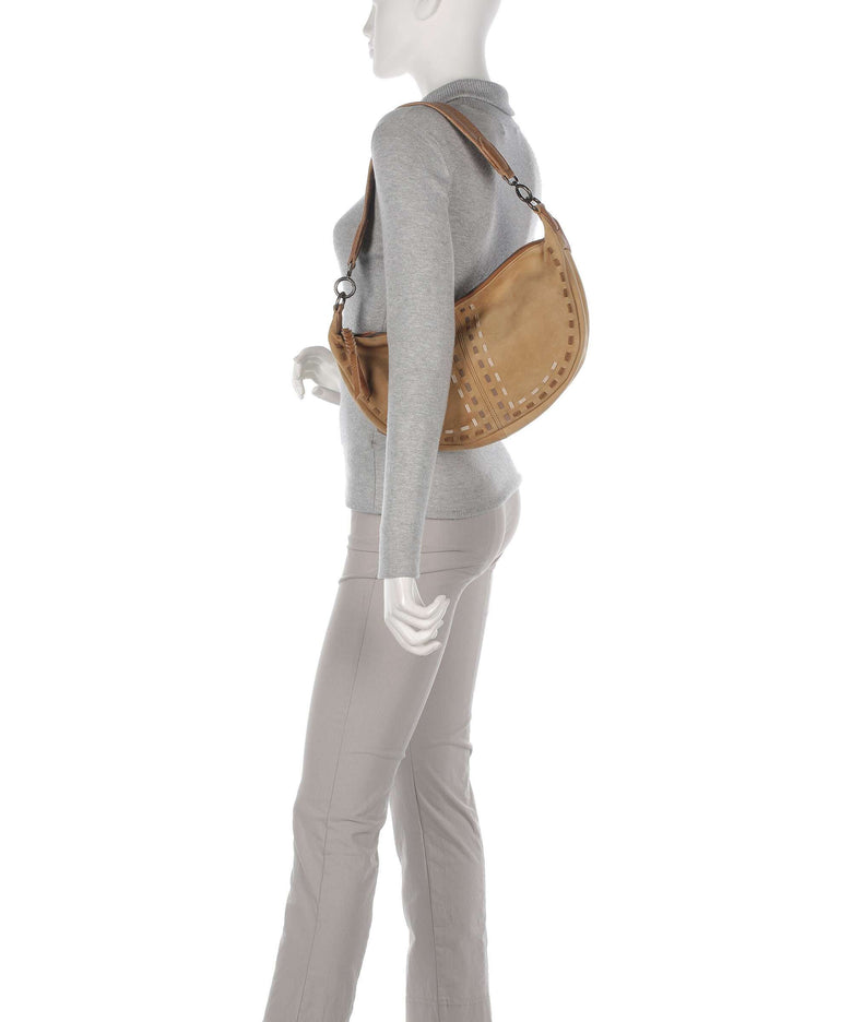 FredsBruder Life is a Midi Hobo bag caramel