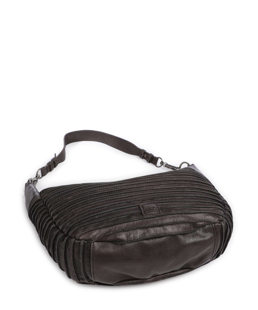 FredsBruder Bestseller Riffel Flowow Hobo bag brown