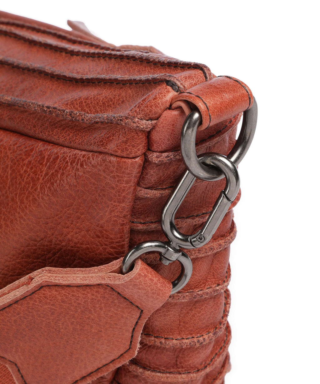 FredsBruder Check My Bag mini Crossbody bag rustic orange