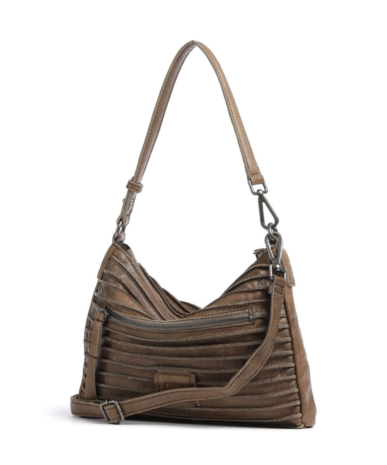 FredsBruder Bestseller Riffel Hobo bag olive
