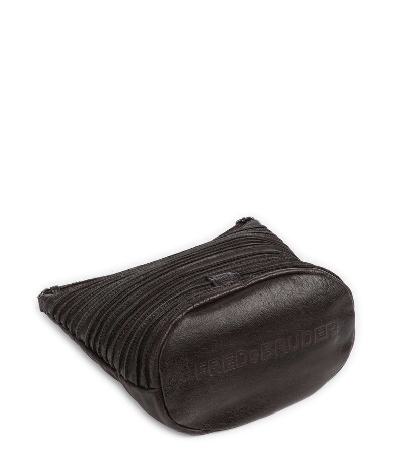 FredsBruder Riffelinchen Crossbody bag brown
