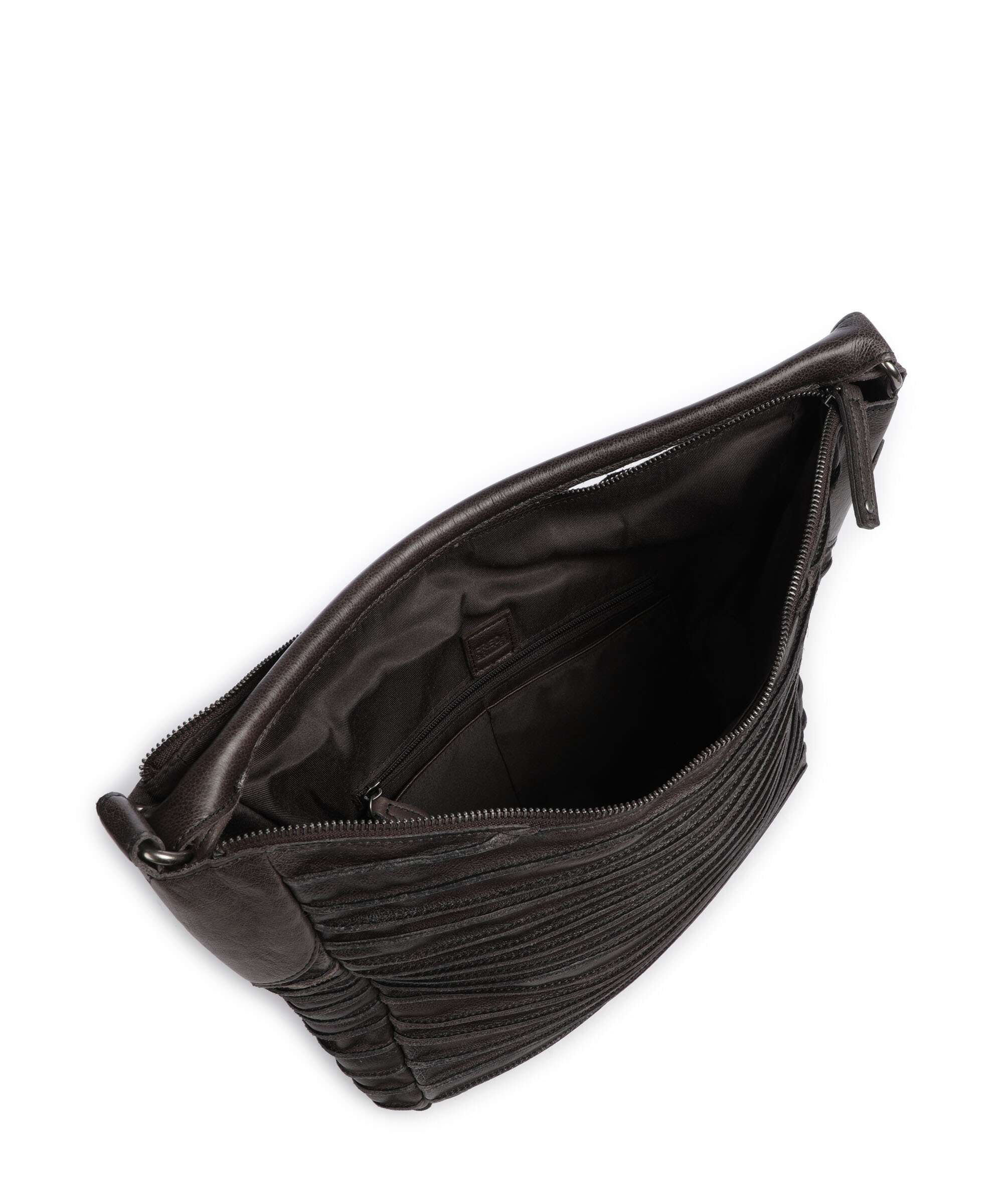 FredsBruder Bestseller Riffeltier S Hobo bag brown