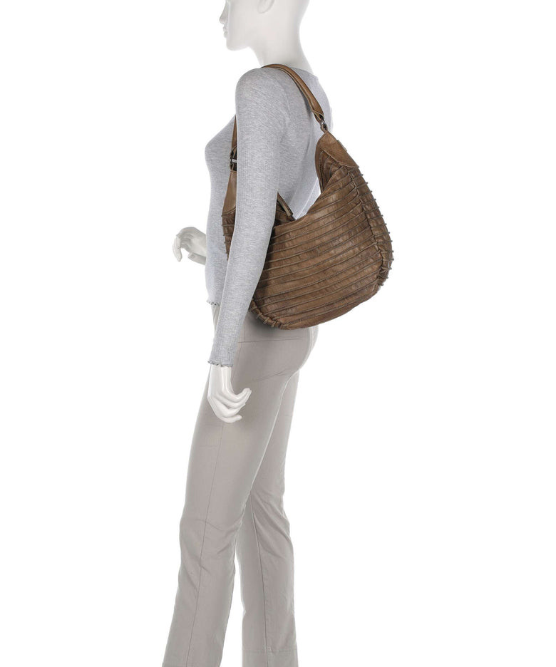 FredsBruder Bestseller Riffeltier S Hobo bag olive