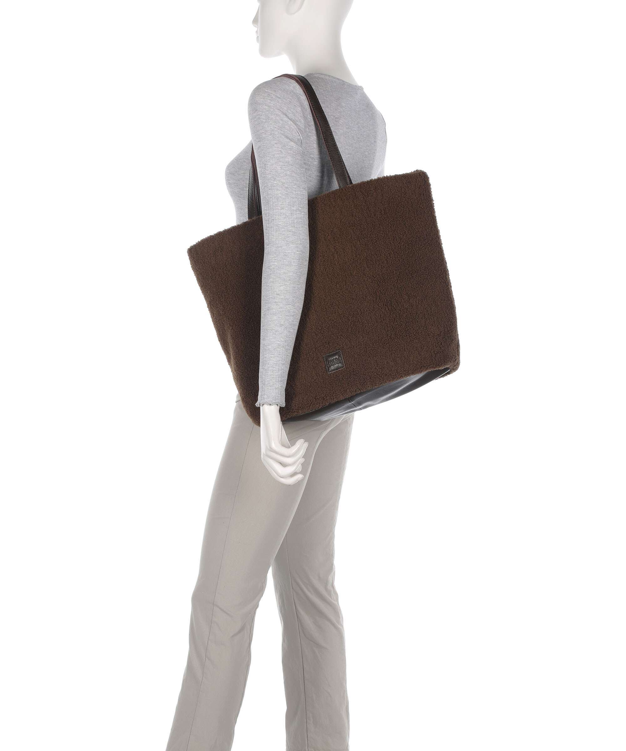 FredsBruder Cuddle Tote bag brown