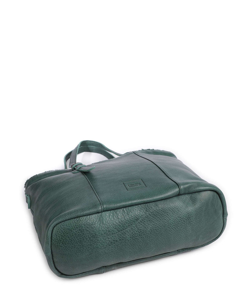 FredsBruder Inside Out Tote bag petrol green