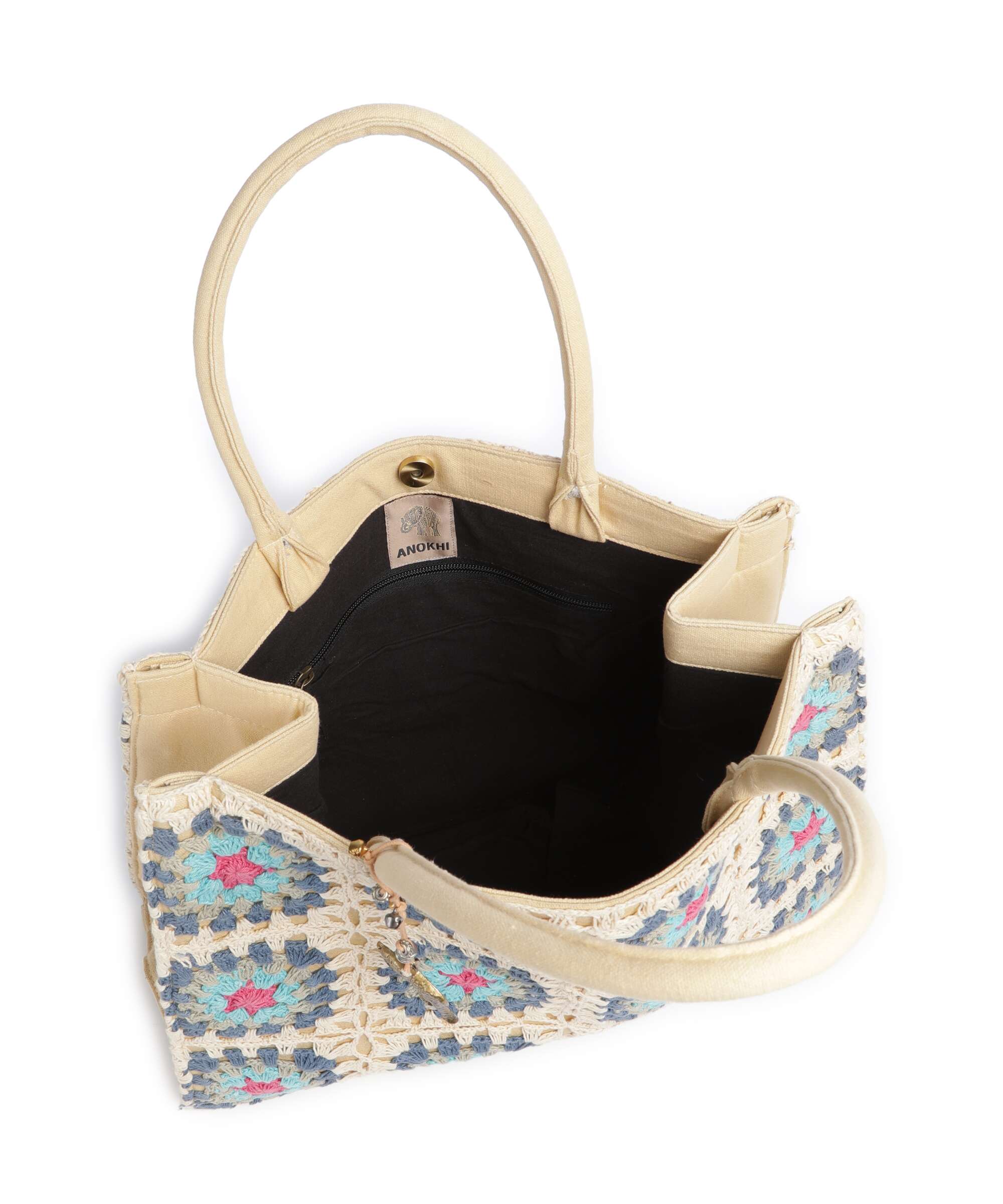 Anokhi Tote bag blue