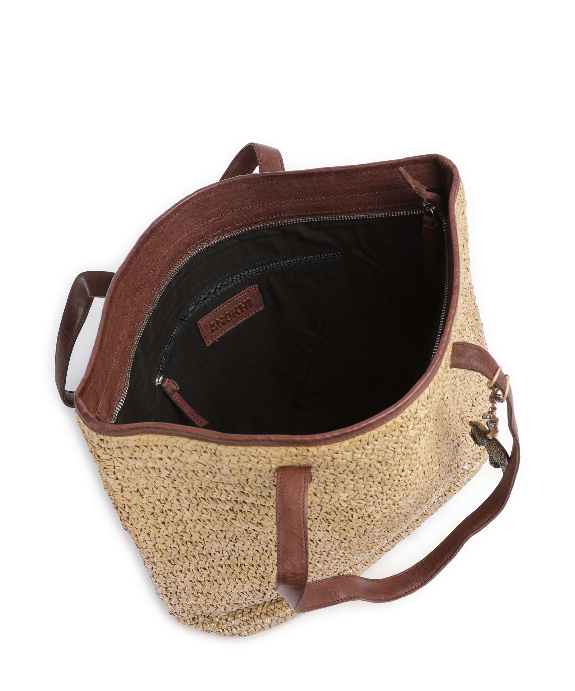 Anokhi Tote bag natural metallic