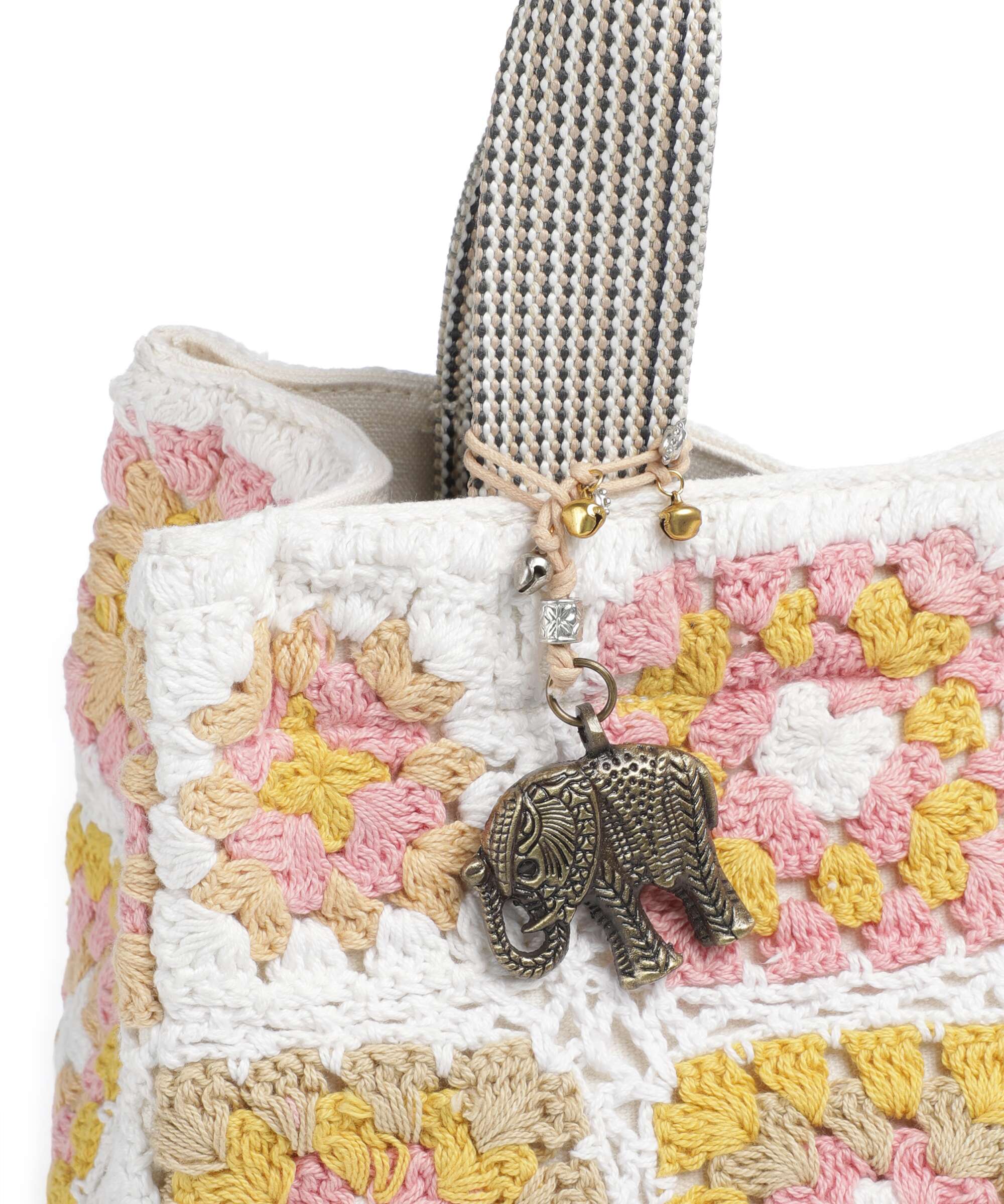 Anokhi Handbag white