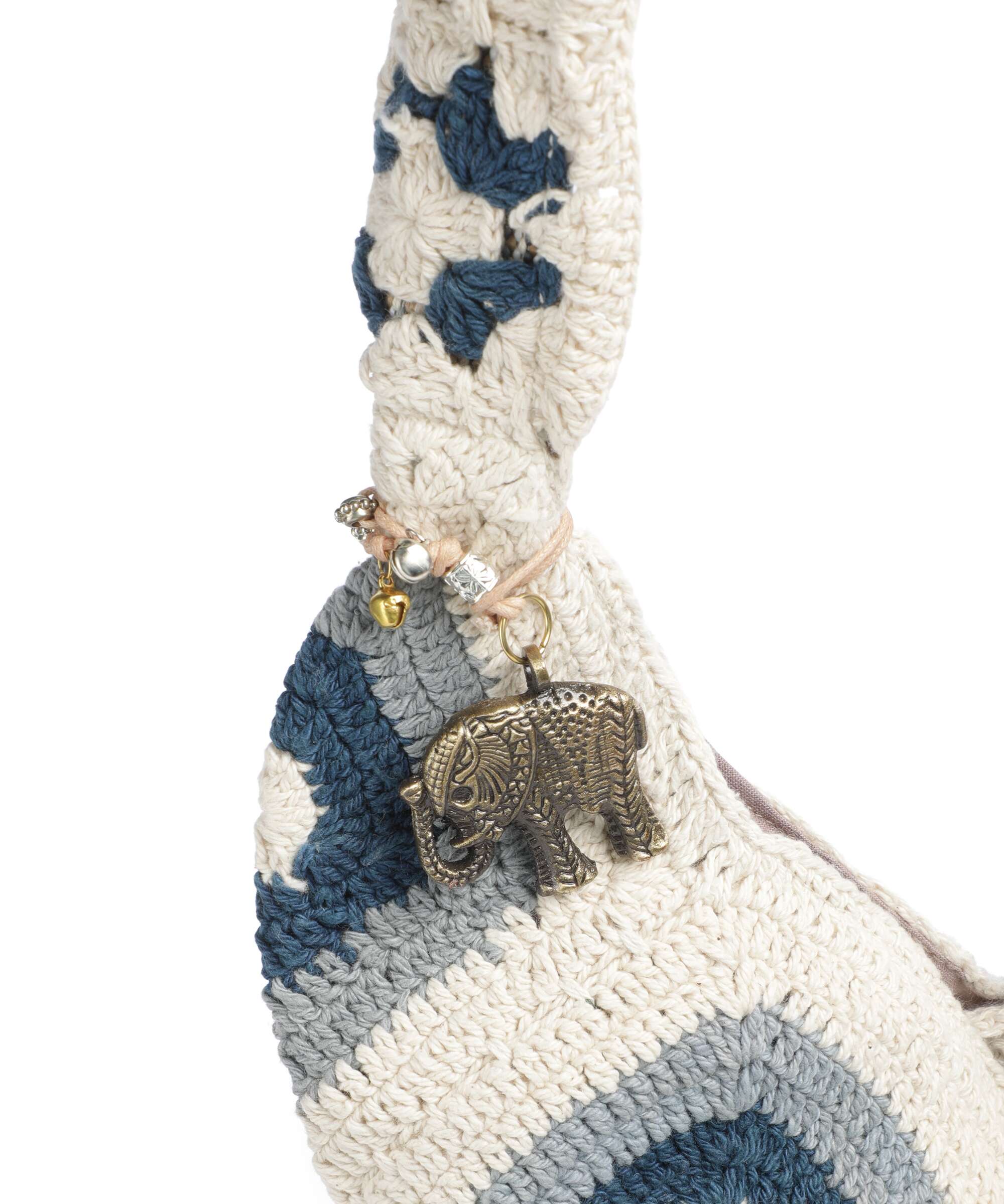 Anokhi Hobo bag blue