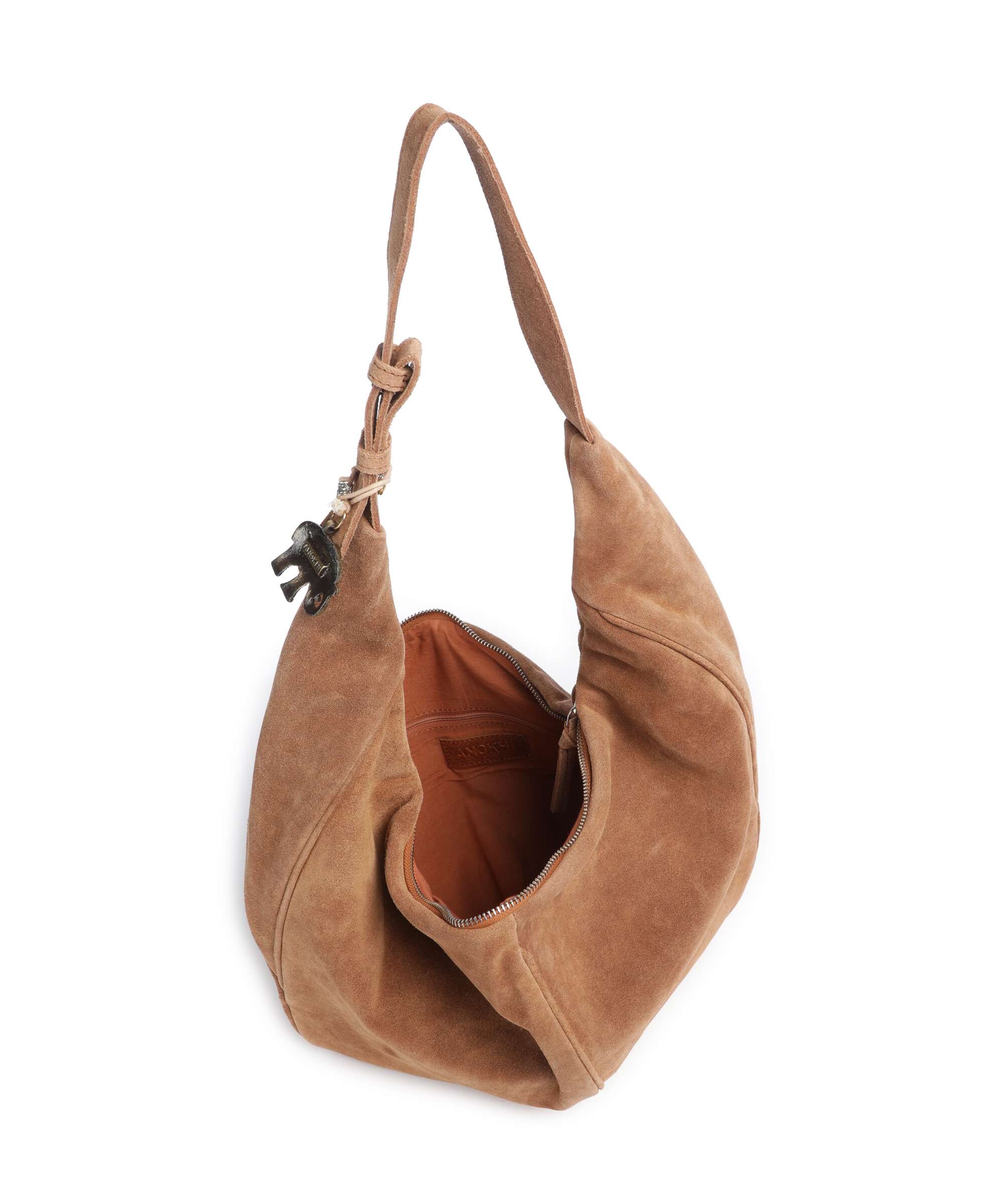 Anokhi Hobo bag cognac