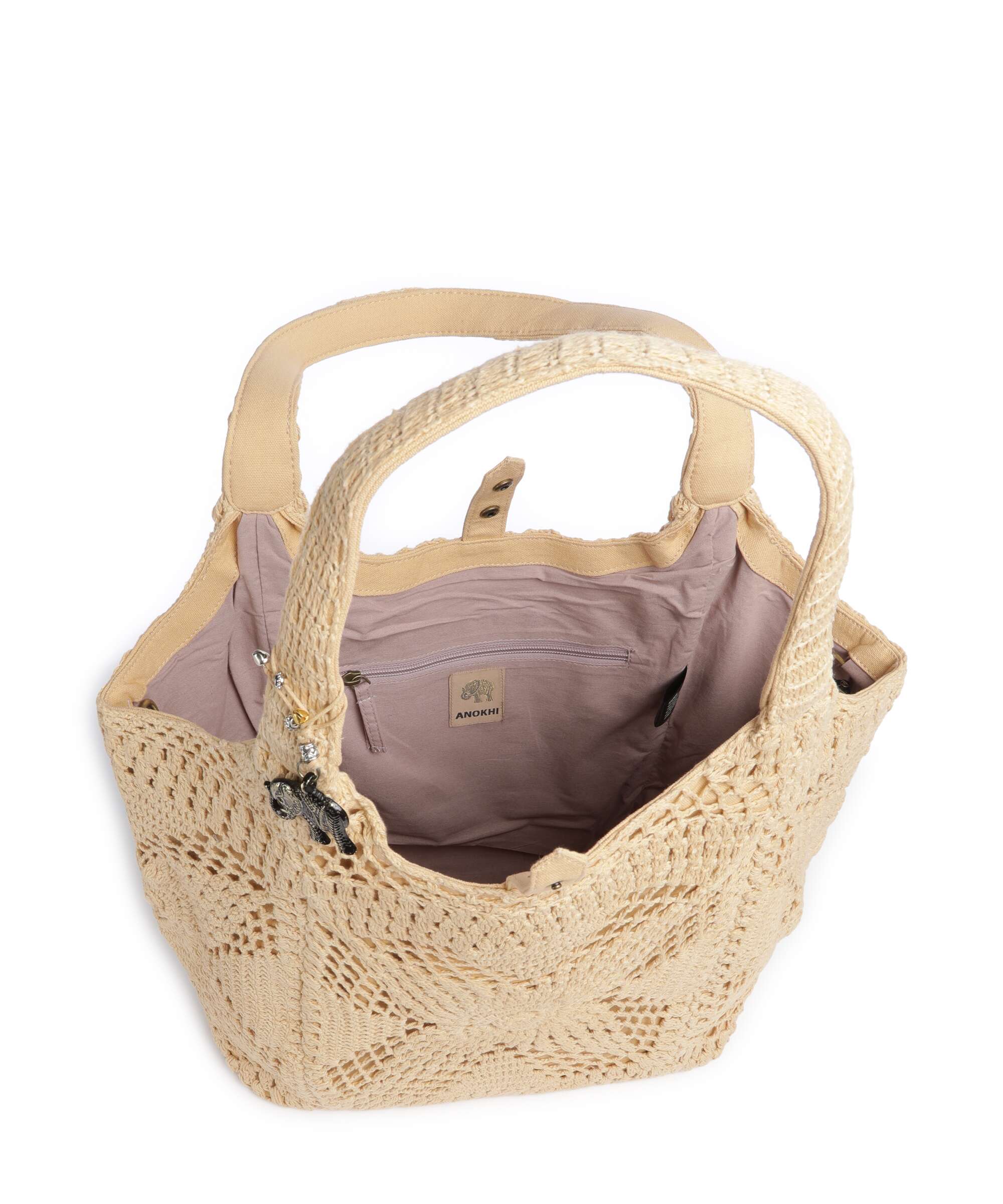 Anokhi Tote bag beige