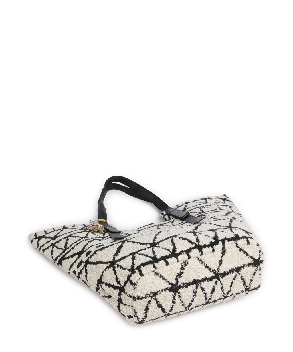 Anokhi Tote bag black/white