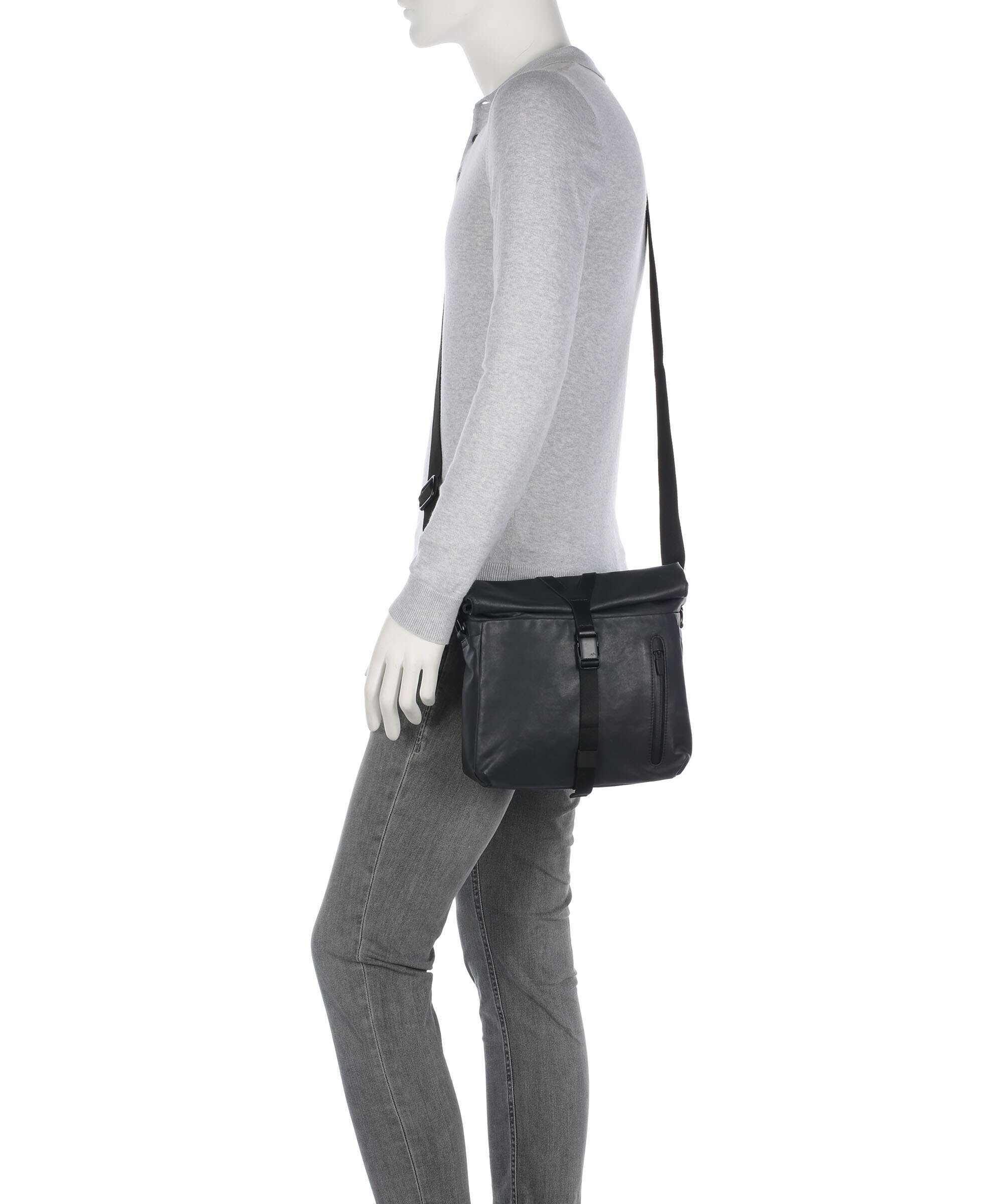 Aunts & Uncles Japan RE Seki Crossbody bag black
