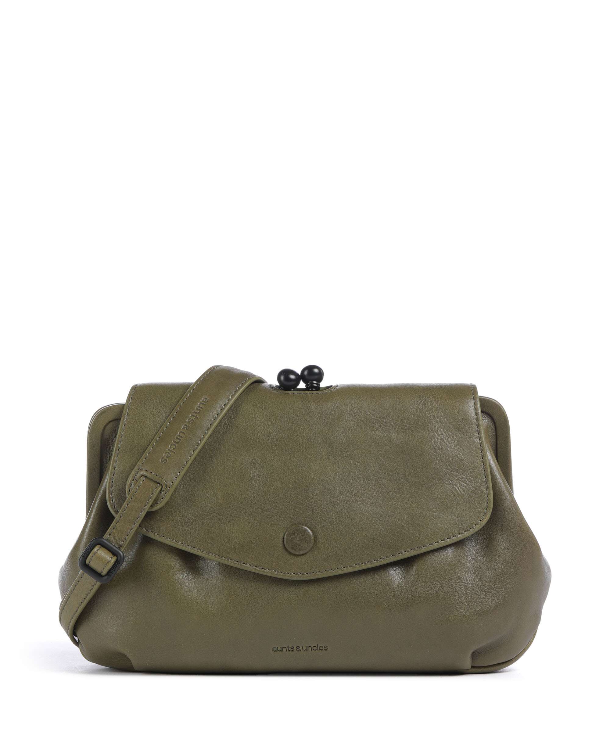 Aunts & Uncles Grandma's Luxury Club Mrs. Madeline Crossbody bag olive branch