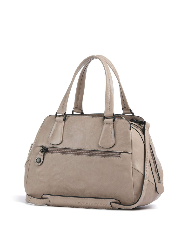 Aunts & Uncles Grandma's Luxury Club Mrs. Peanut Brittle Handbag vintage khaki