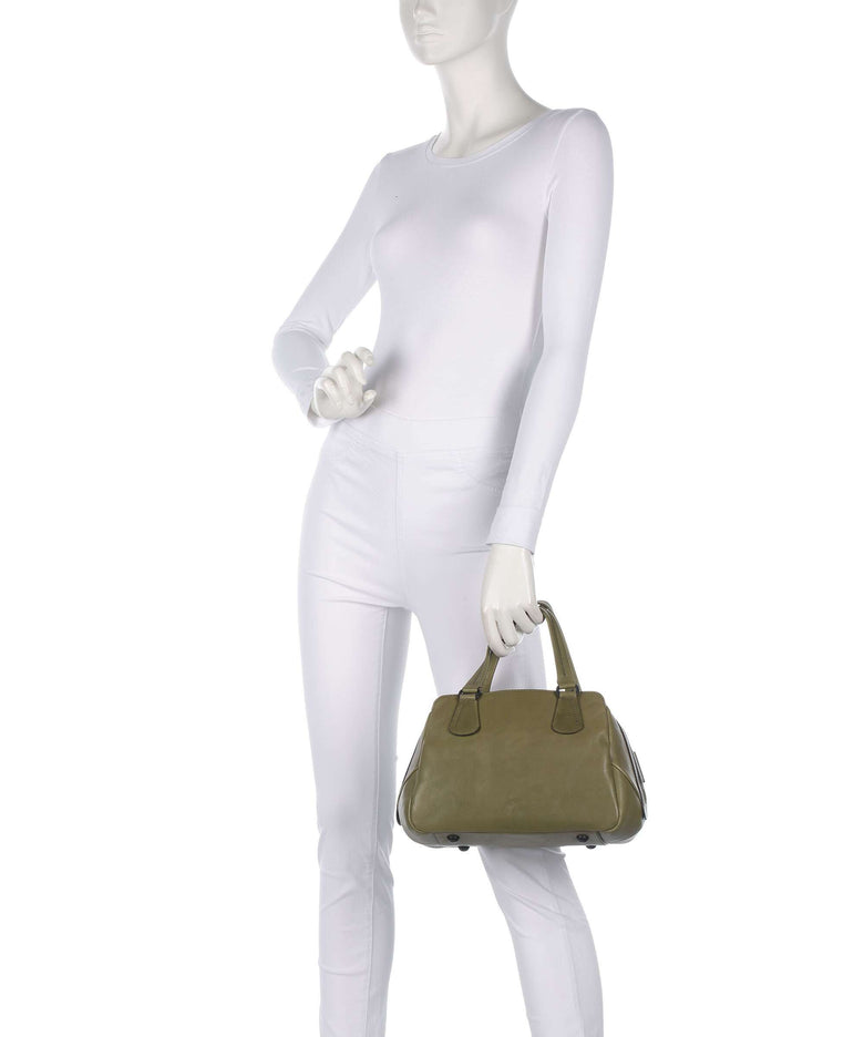 Aunts & Uncles Grandma's Luxury Club Mrs. Peanut Brittle Handbag olive branch