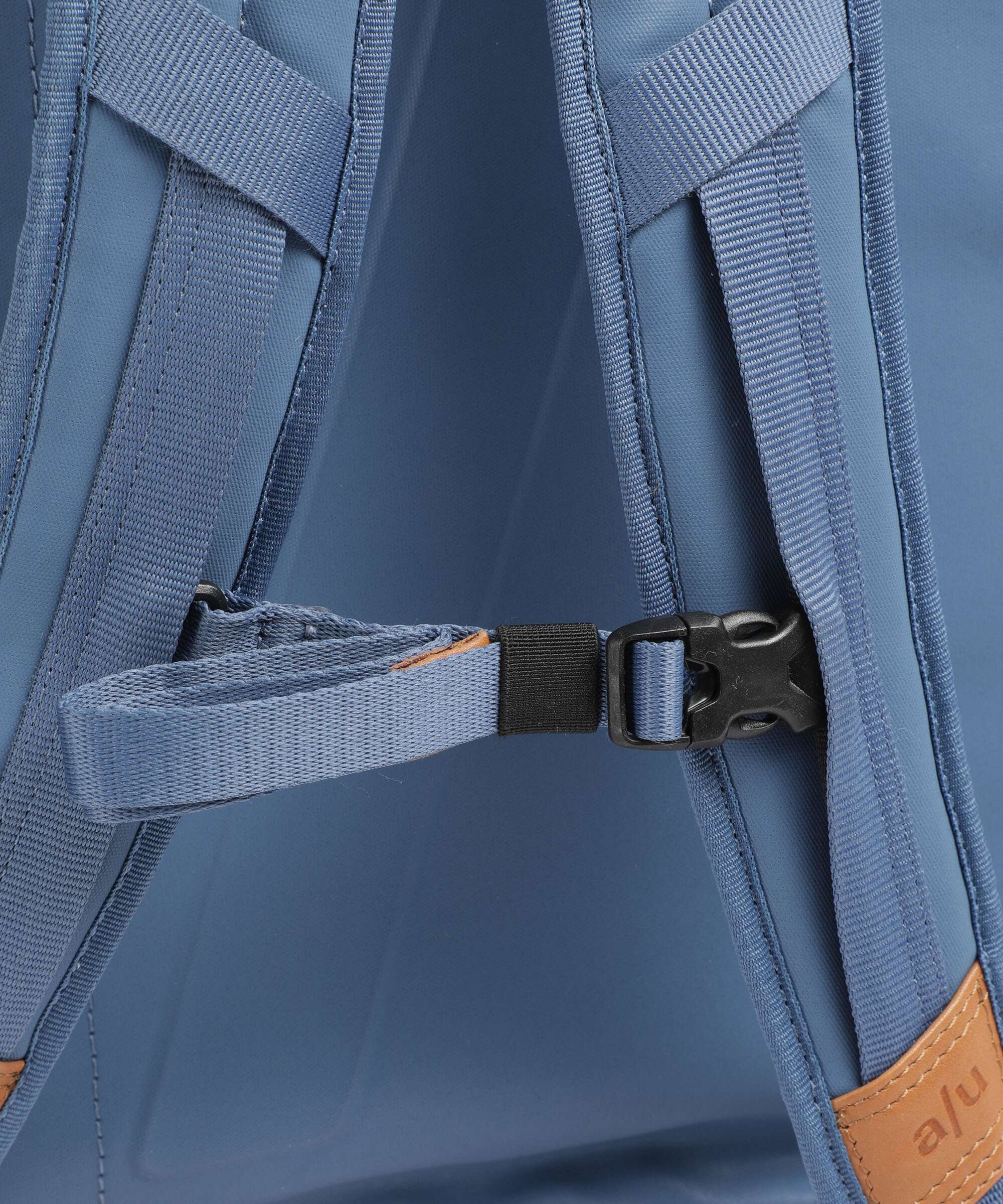 Aunts & Uncles Japan Matsuyama Rolltop backpack blue jeans