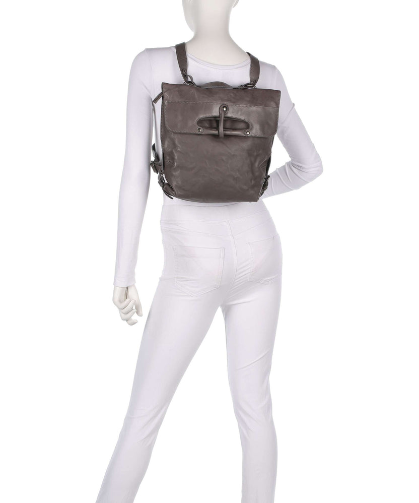 Aunts & Uncles Grandma's Luxury Club Mrs. Mince Pie Backpack bag oyster grey