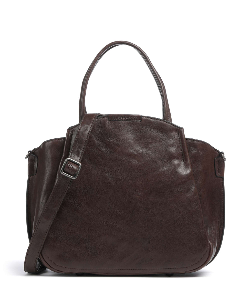 Aunts & Uncles Grandma's Luxury Club Mrs. Chiffon Pie Handbag coffee bean