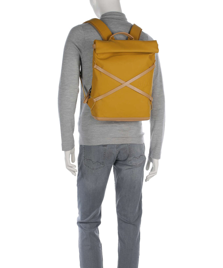 Aunts & Uncles Japan Yokohama Rolltop backpack amber