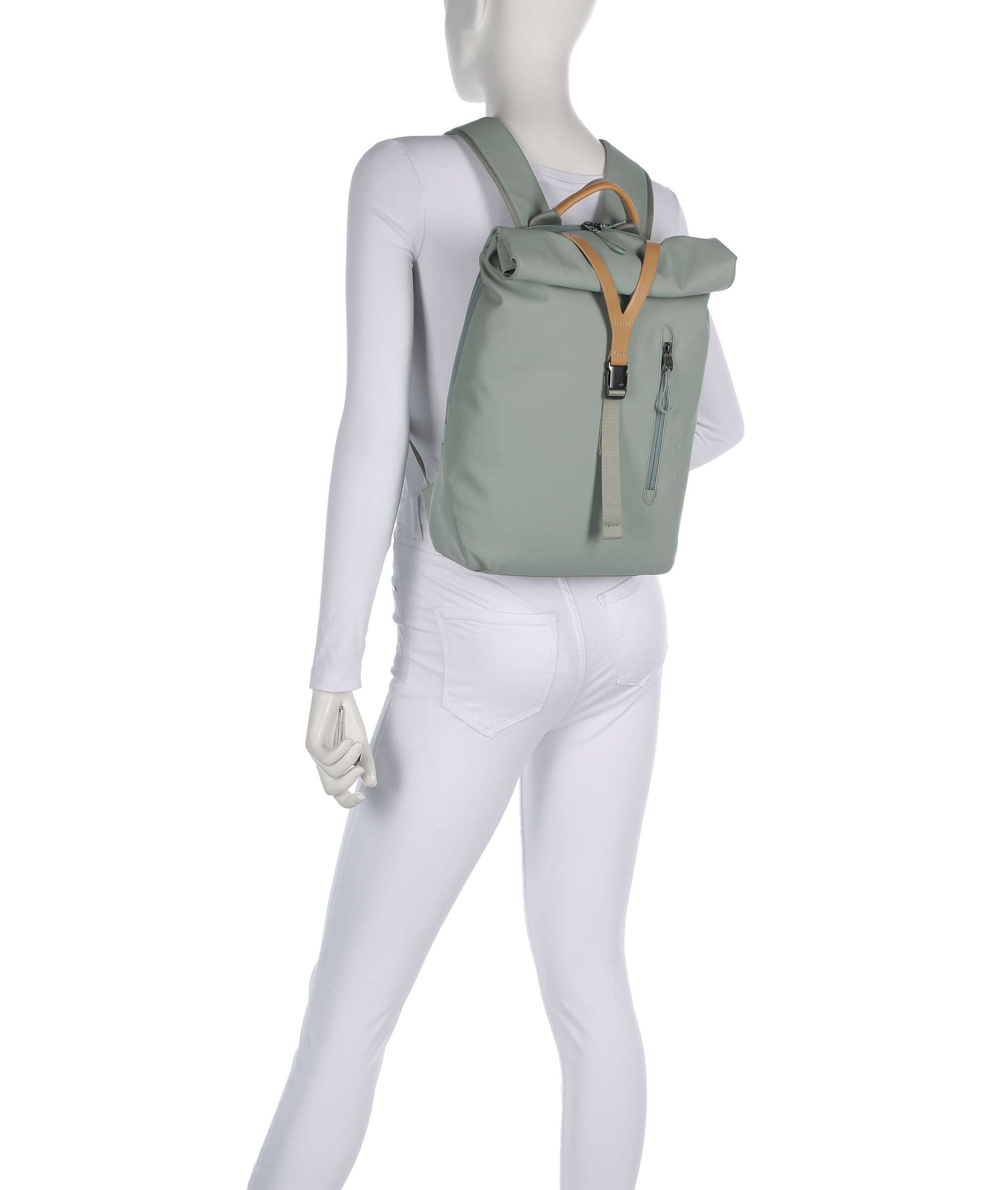 Aunts & Uncles Japan RE Tama Rolltop backpack sage green