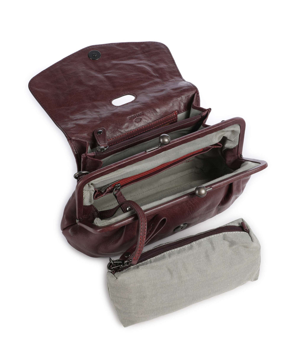 Aunts & Uncles Grandma's Luxury Club Mrs. Madeline Crossbody bag dark cherry