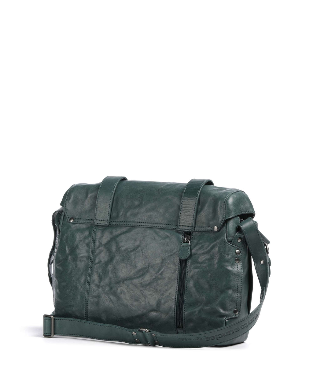 Aunts & Uncles Grandma's Luxury Club Mrs. Honey Pie Messenger bag green jewel