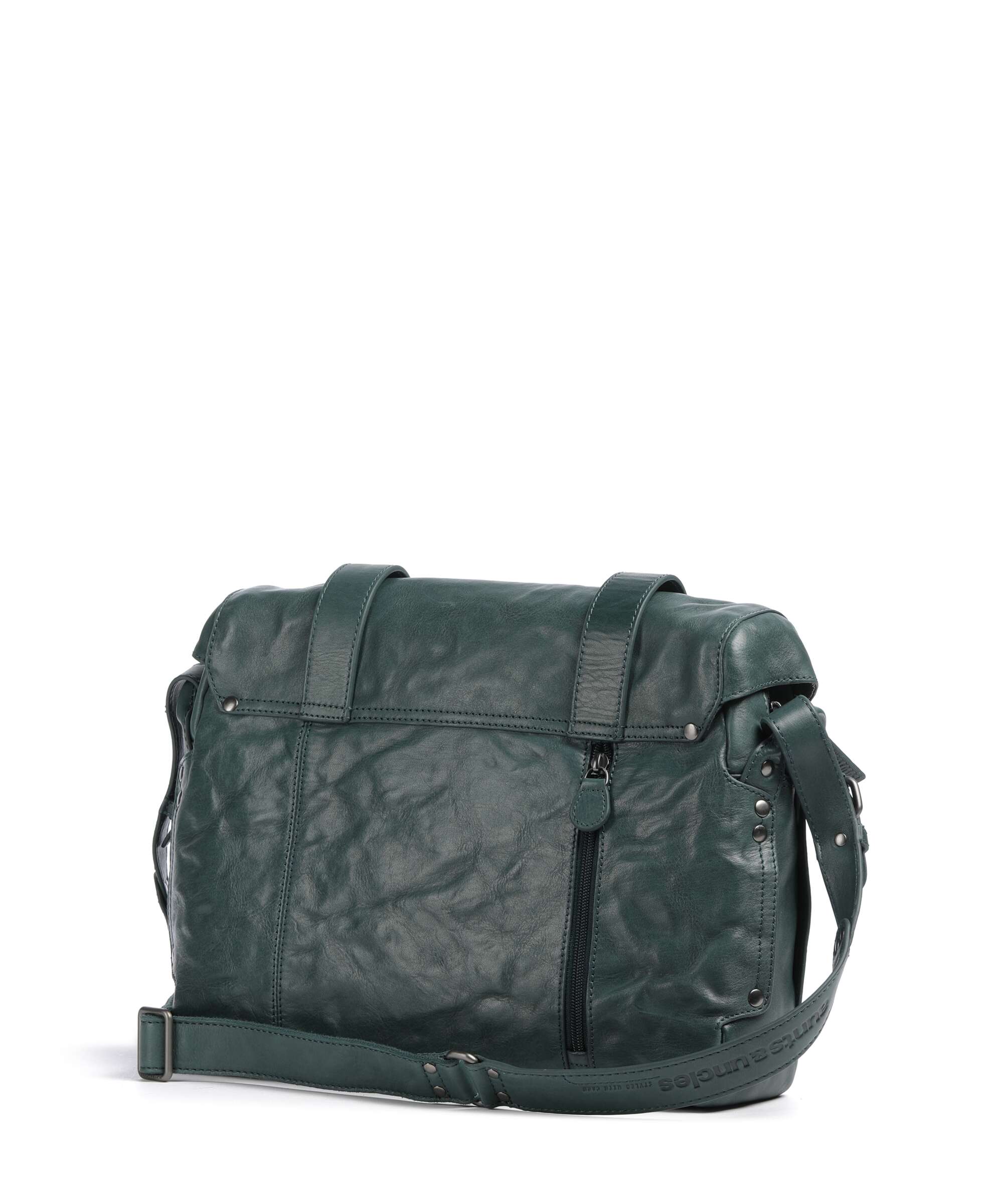 Aunts & Uncles Grandma's Luxury Club Mrs. Honey Pie Messenger bag green jewel
